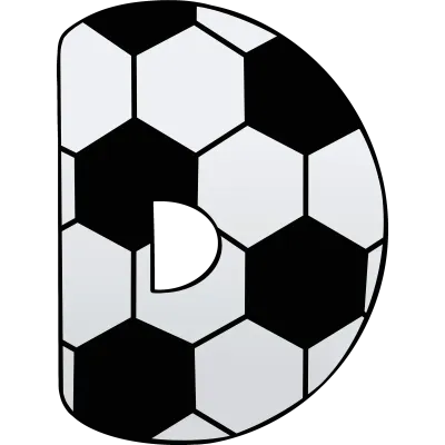 Football Alphabet D
