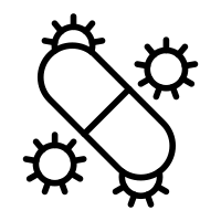 Antibiotic Vector Line Icon Design
