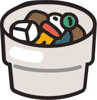 Boiled food