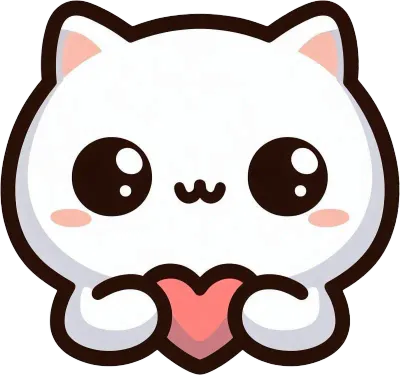 고양이 하트