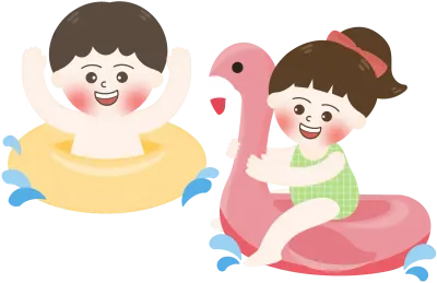 물놀이일러스트