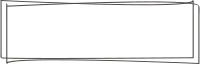 Illustration of rectangular hand drawn frame, text box and title design element.