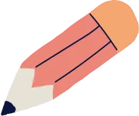 Pencil Back to School Elements Doodle Images Collection