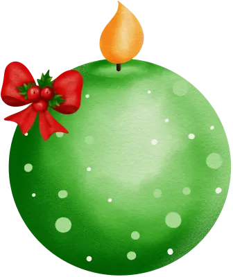 Christmas candle