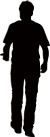 남녀 실루엣