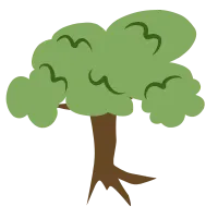 Cartoon tree