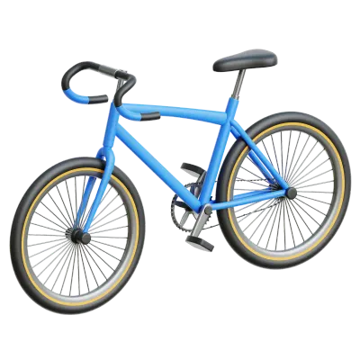 Bicycle 3d Illustration