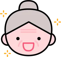 할머니 얼굴