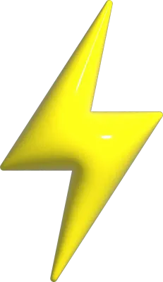 키치 3D 일러스트