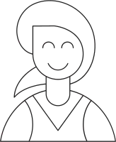 Woman Character Icon
