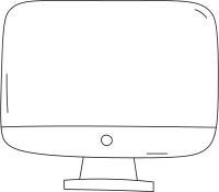 Computer Monitor Doodle