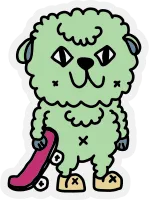 Cute Monster Sticker