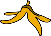 Sampah Kulit Pisang Busuk