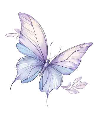 Cat Butterfly flowers