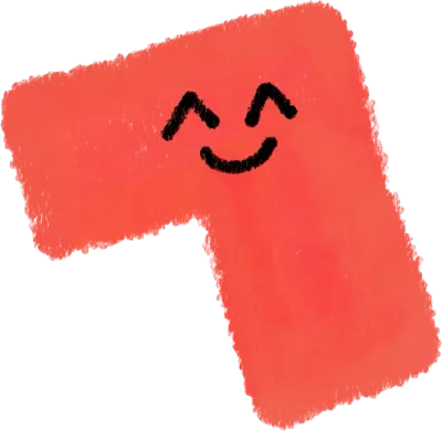 크레용 무지개 한글ㄱ
