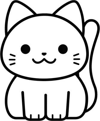고양이 색칠놀이