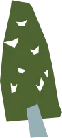 Tree Paper Cut Piece