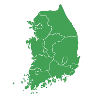 대한민국지도