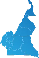 Cameroon province Country land Map