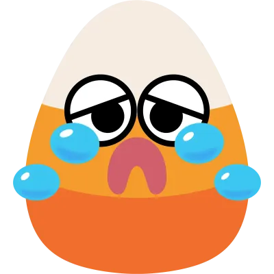 Candy Corn Crying