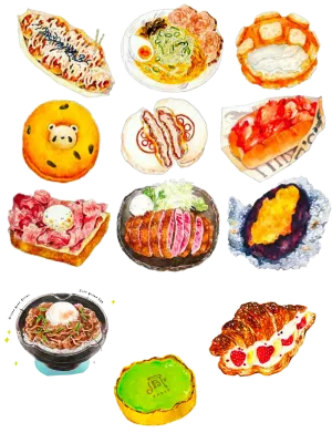 아이콘,캐릭터,이미지,생활용품,도구,식사,간식,음식,Icons, characters, images, household items, tools, meals, snacks, food