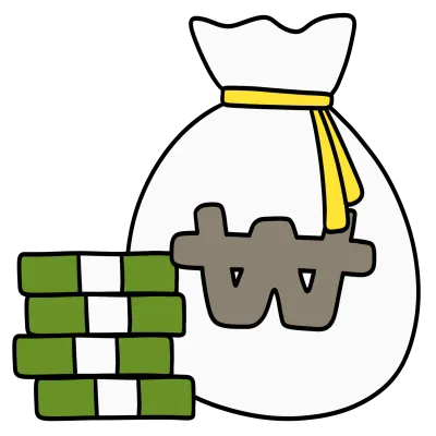돈다발