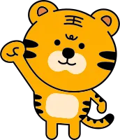 용감한 호랑이 캐릭터