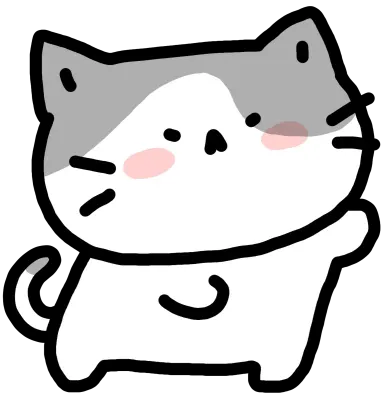 회색 고양이
