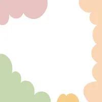 Aesthetic social media post frame
