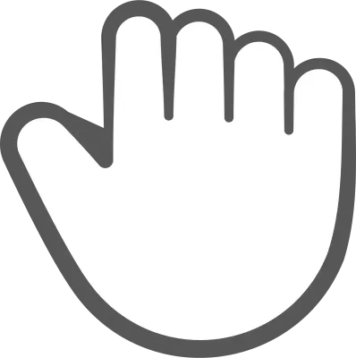 주먹 쥔 손 (fist hand)