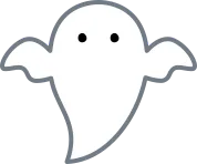 ハロウィンのおばけ