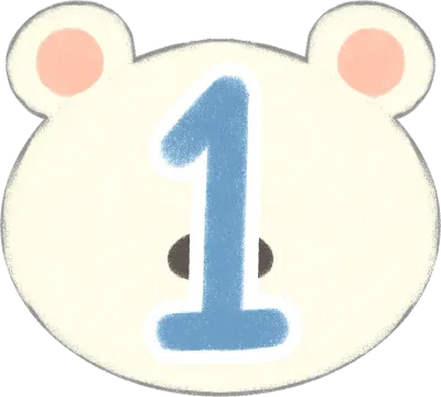 곰, 숫자, 1234,숫자놀이, 곰캐릭터,567,89
