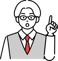 男子学生の上半身正面イラスト