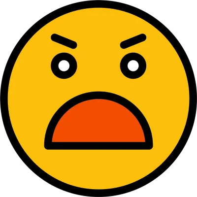 Angry Face Emoji