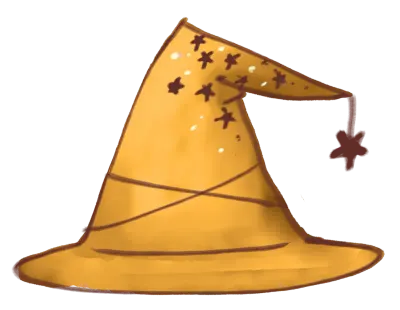 Magical witch hat 2