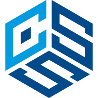 CSS hexagonal logo company design template.