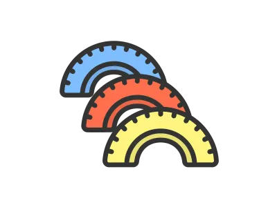 タイヤ遊具のイラスト