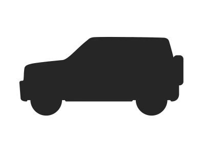自動車のクロスカントリータイプのシルエットのイラスト
