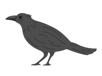カラスのイラスト