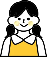 女の子のイラスト