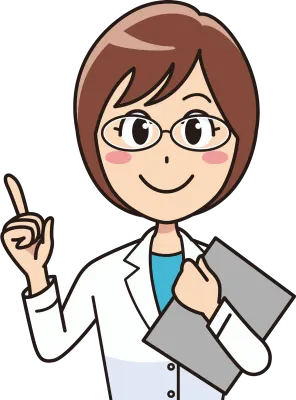 カルテを持つ女性医師