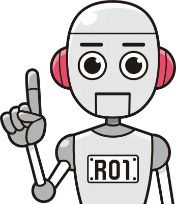 指を指すロボット