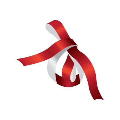 christmas red ribbon tie sequence 2