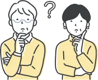 考え事をする高齢の夫婦