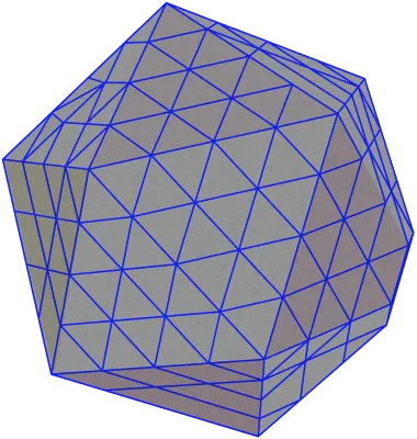 retro polyhedron(레트로풍 다면체)