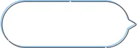 Simple Color Speech Bubble (long circle)