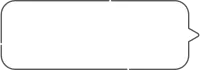 Simple Speech Bubble (long rectangle)