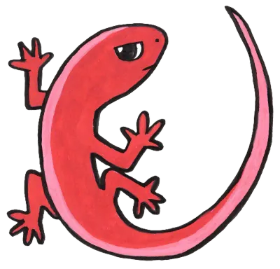red lizard