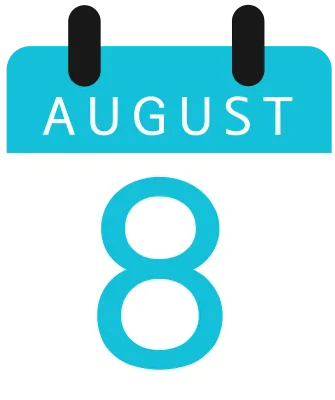 8월