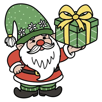 Christmas Clipart ,Cute Christmas Characters,Christmas Png Graphics, Xmas Christmas